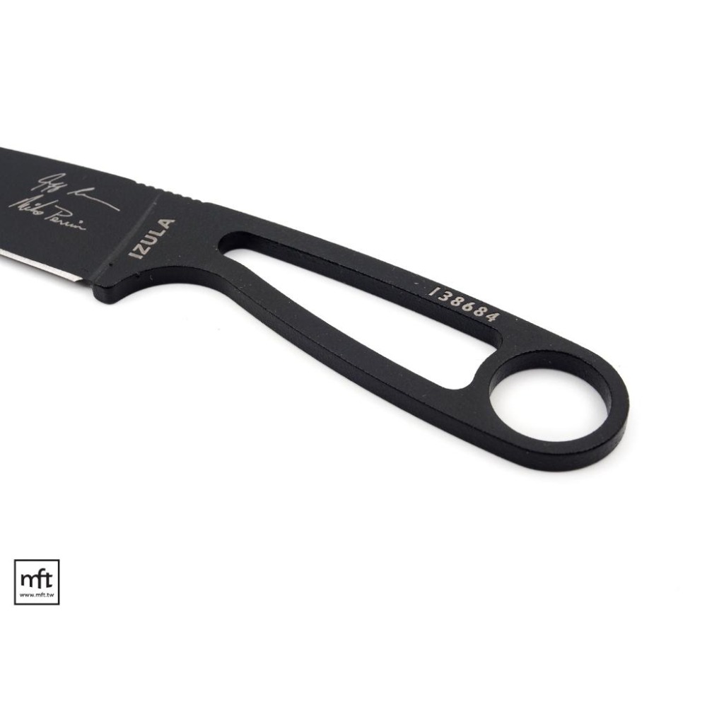 MFT 美國 ESEE Izula Signature Black 小直刀-細節圖6