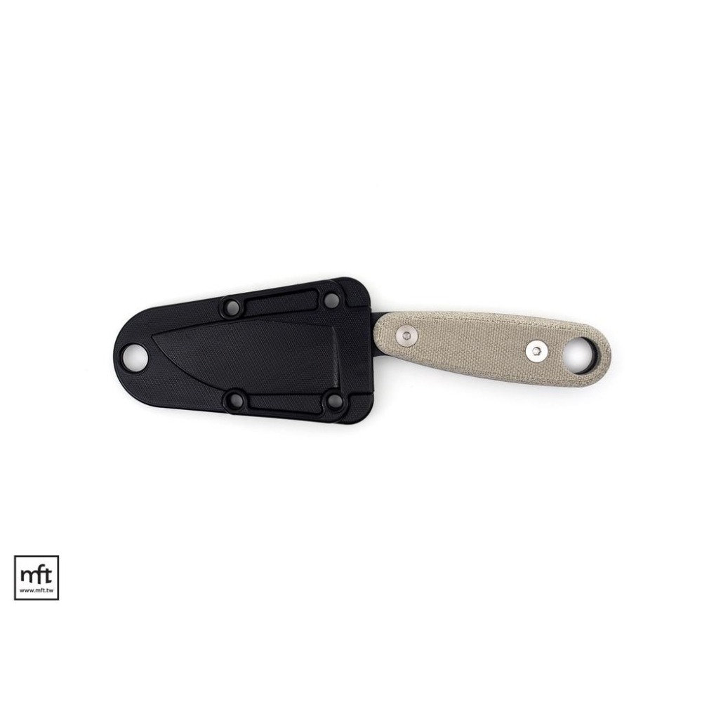 MFT 美國 ESEE Izula II Tactical 小直刀 Gunsmoke Powder Coat-細節圖3