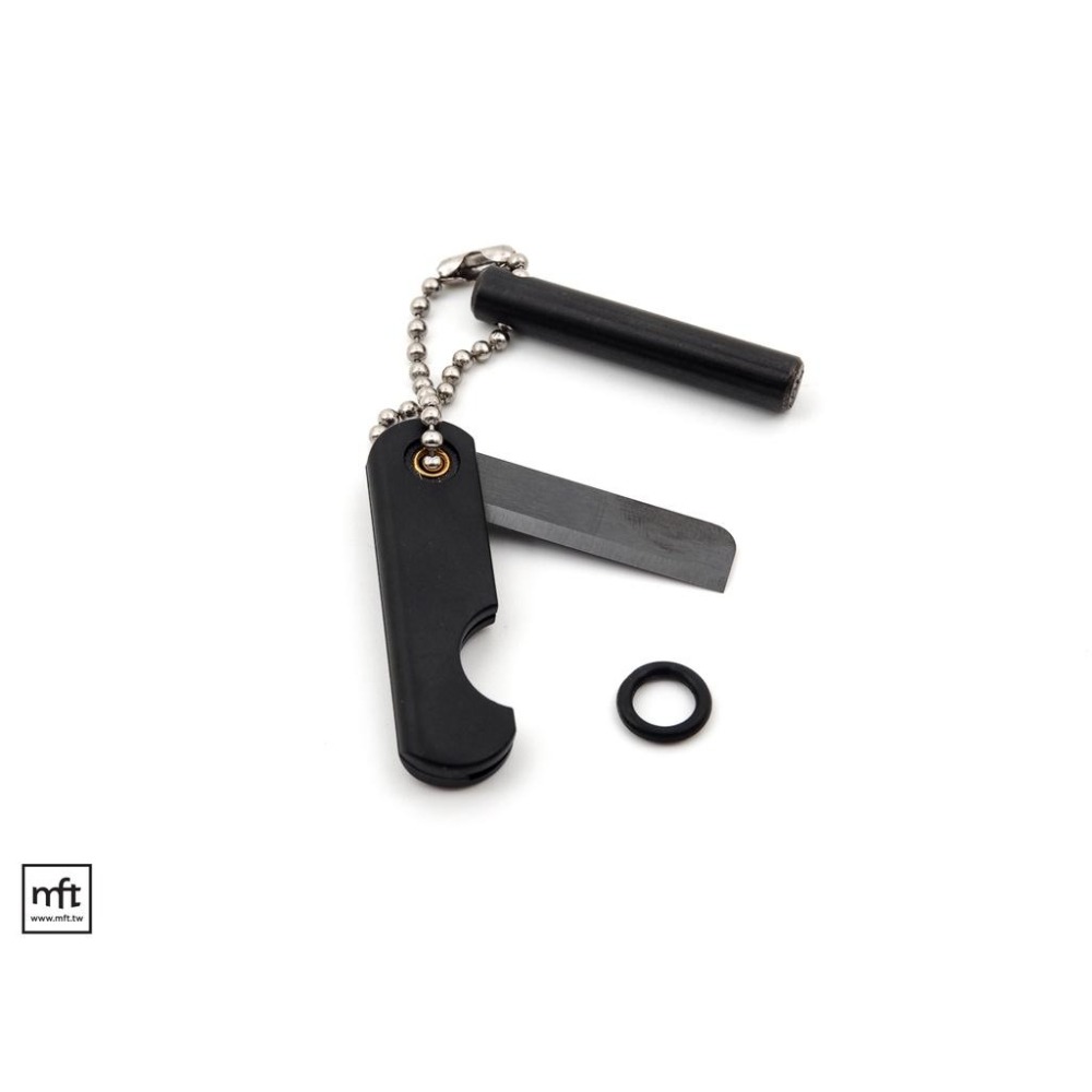 MFT 美國 Wazoo Fire Starter Knife Keychain 打火棒與陶瓷折刀組-細節圖6