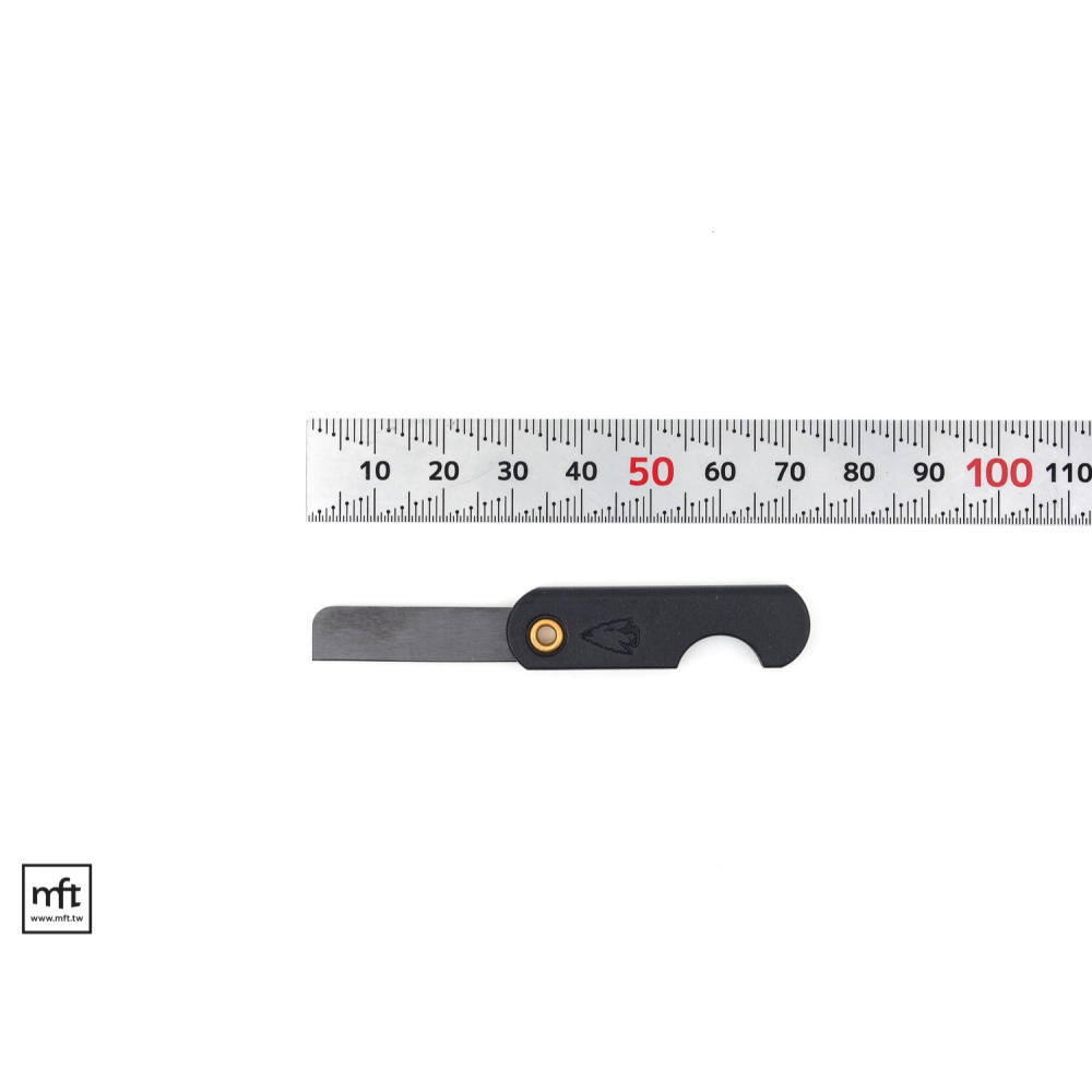 MFT 美國 Wazoo Fire Starter Knife Keychain 打火棒與陶瓷折刀組-細節圖3