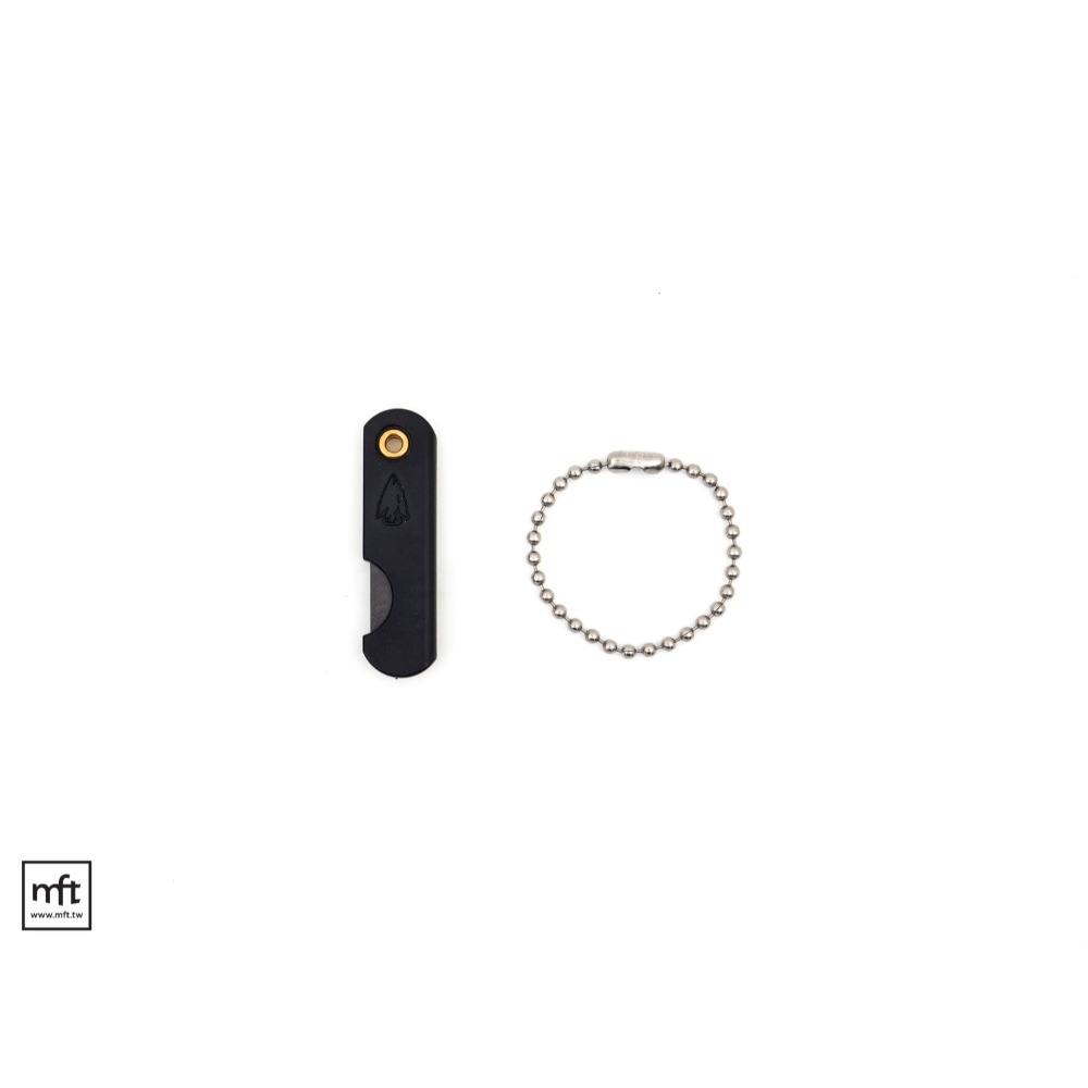 MFT 美國 Wazoo Fire Starter Knife Keychain 打火棒與陶瓷折刀組-規格圖6