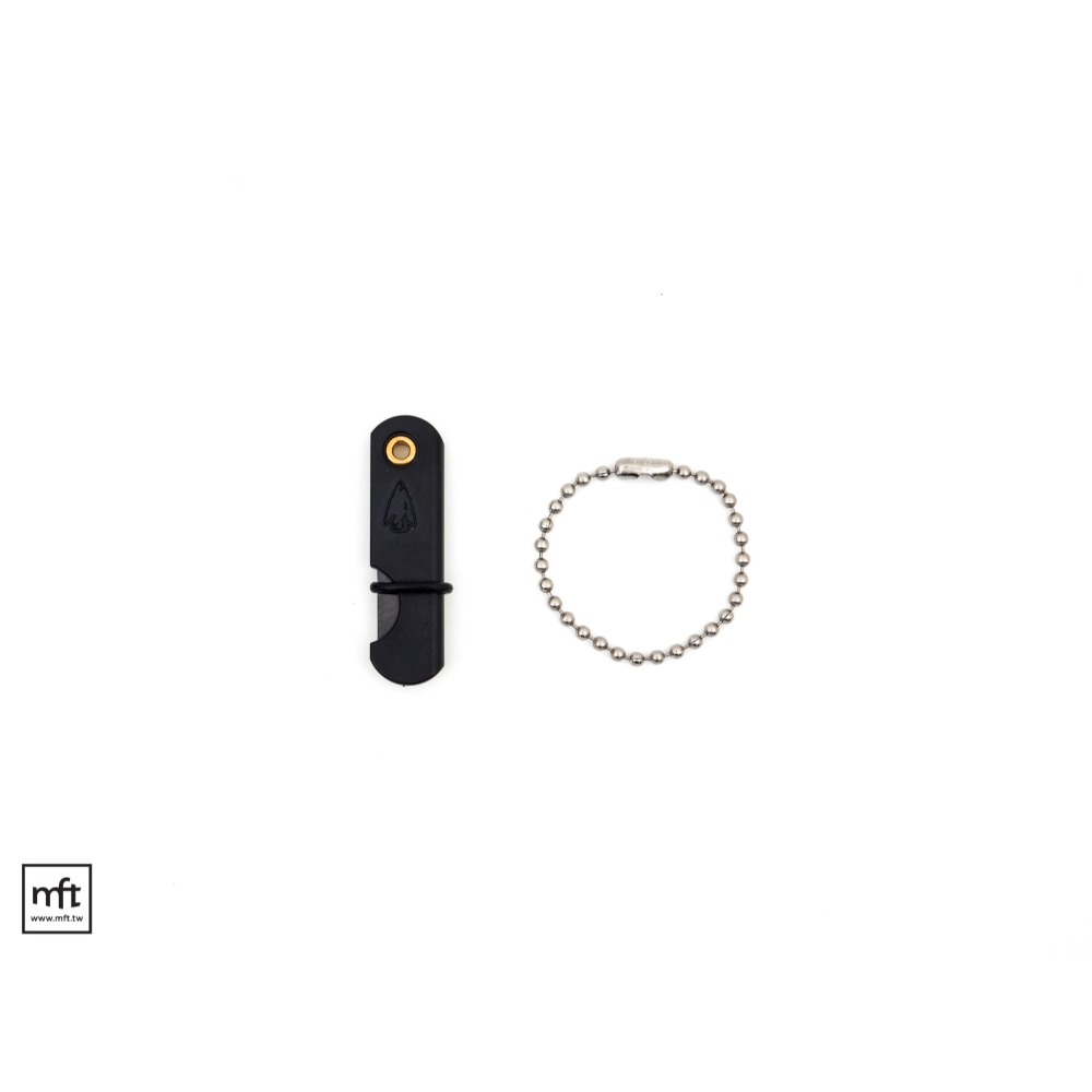 MFT 美國 Wazoo Fire Starter Knife Keychain 打火棒與陶瓷折刀組-規格圖9
