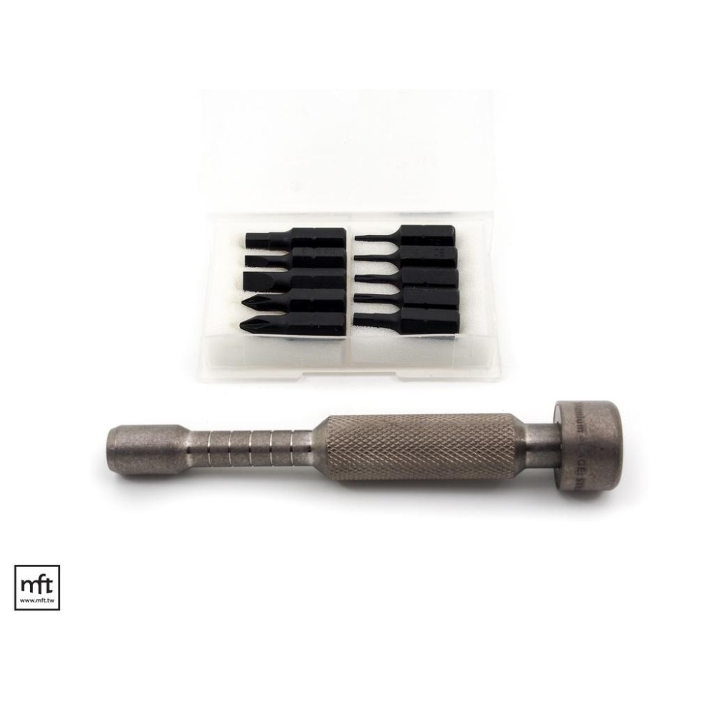 MFT 美國 Maratac Titanium Precision Screwdriver Kit 鈦合金交換式起子組-細節圖7
