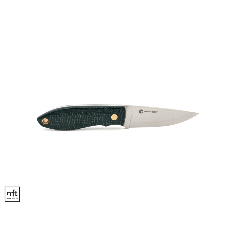 MFT 芬蘭 NKD Lizard 75 小直刀 12C27不鏽鋼 EDC-規格圖9