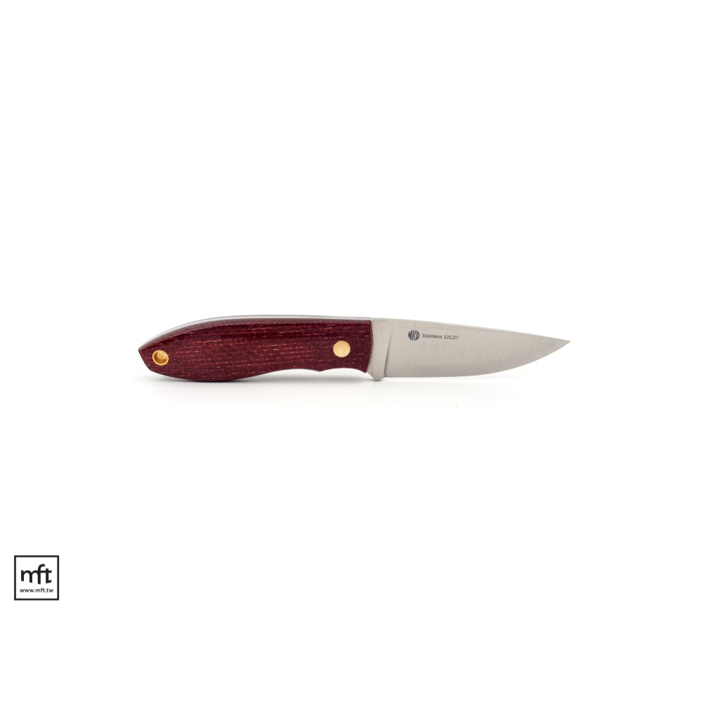 MFT 芬蘭 NKD Lizard 75 小直刀 12C27不鏽鋼 EDC-規格圖9