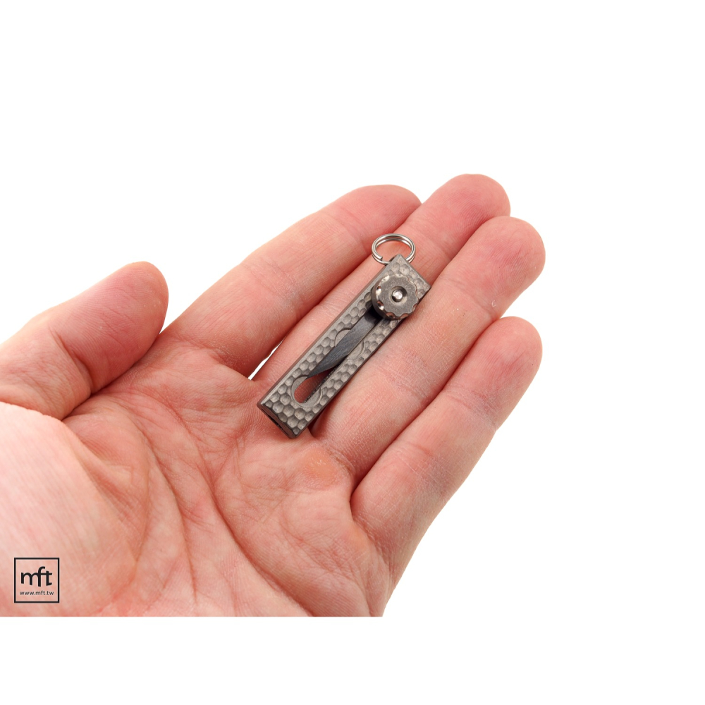 MFT 美國 Maratac Slide Lock Titanium Craft Knife 鈦滑軌鎖定小刀 EDC-細節圖2