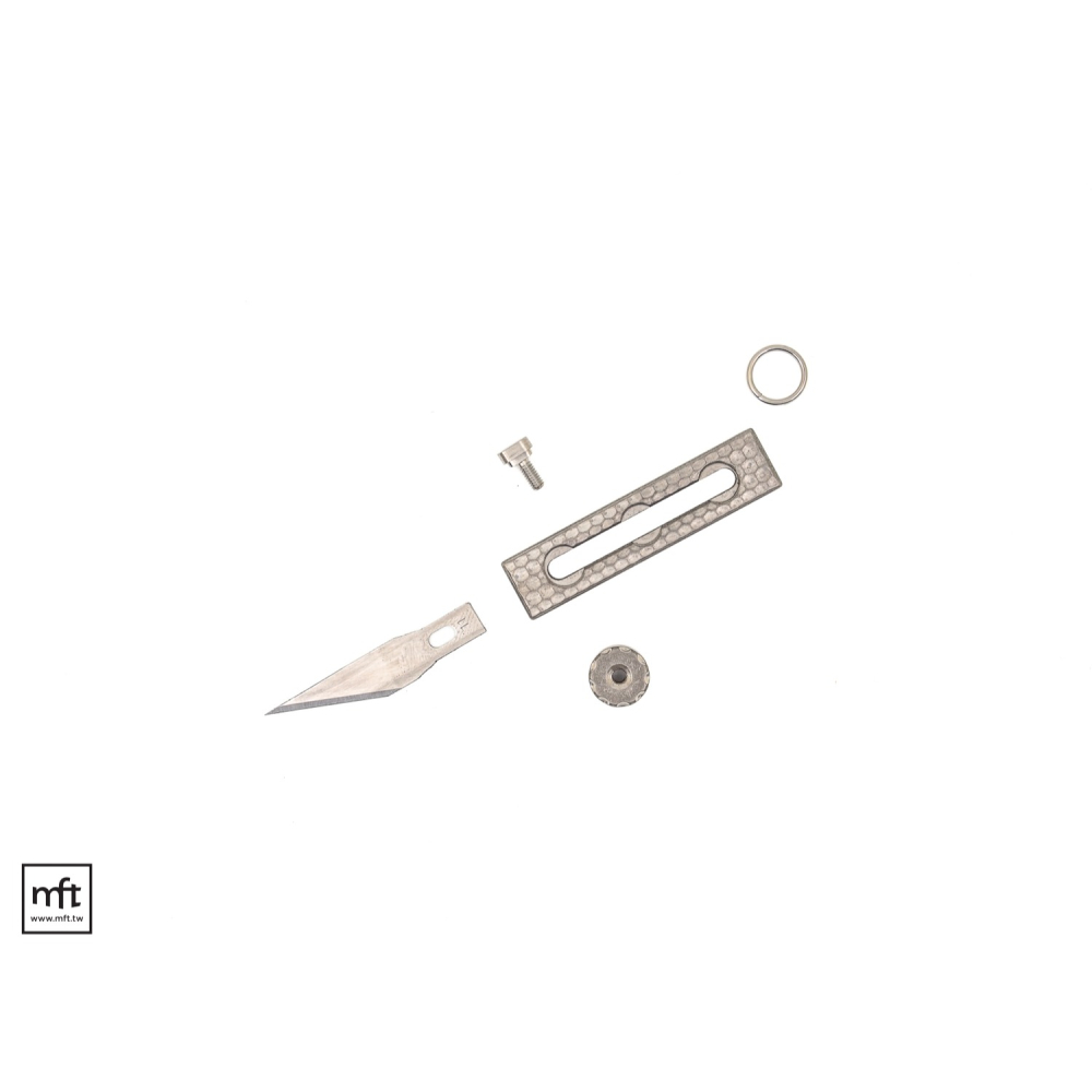 MFT 美國 Maratac Slide Lock Titanium Craft Knife 鈦滑軌鎖定小刀 EDC-細節圖3