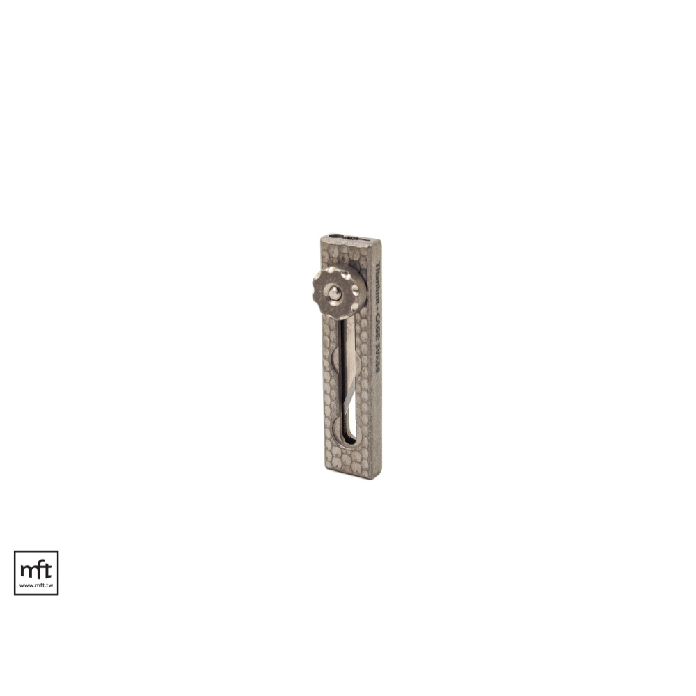 MFT 美國 Maratac Slide Lock Titanium Craft Knife 鈦滑軌鎖定小刀 EDC-細節圖6