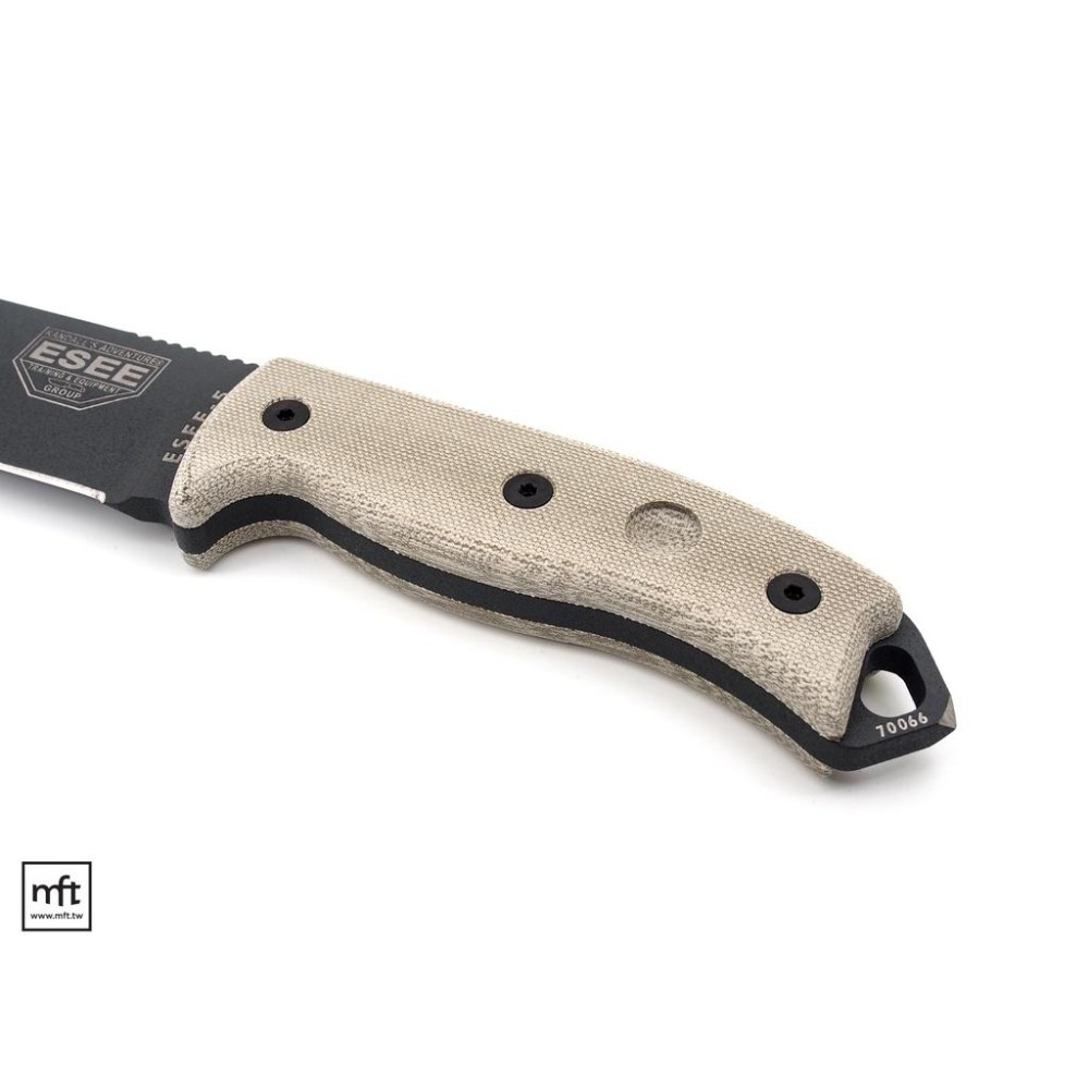 MFT 美國 ESEE Model 5 Tactical 直刀 1095碳鋼 Micarta柄 Bushcraft-細節圖6