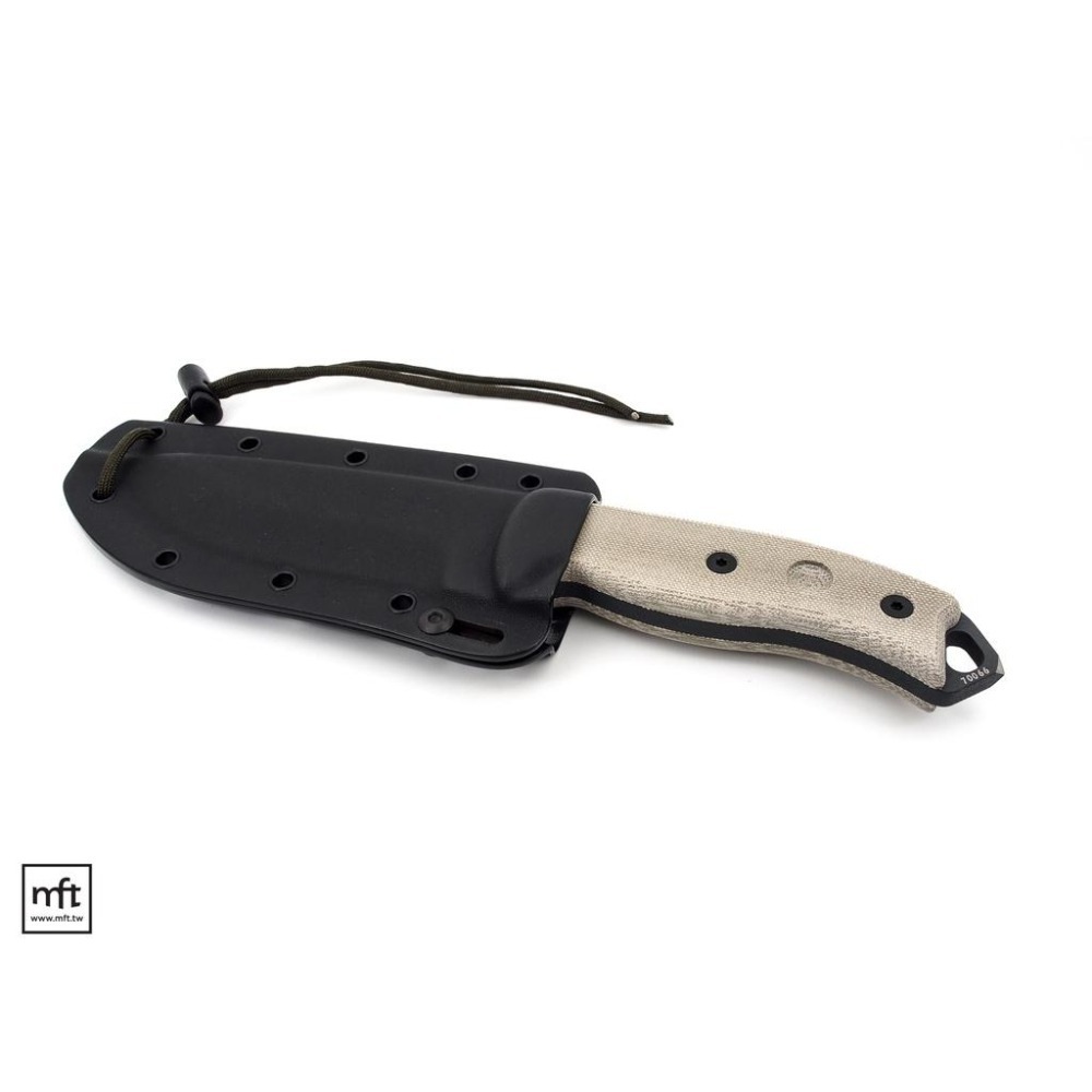 MFT 美國 ESEE Model 5 Tactical 直刀 1095碳鋼 Micarta柄 Bushcraft-細節圖9