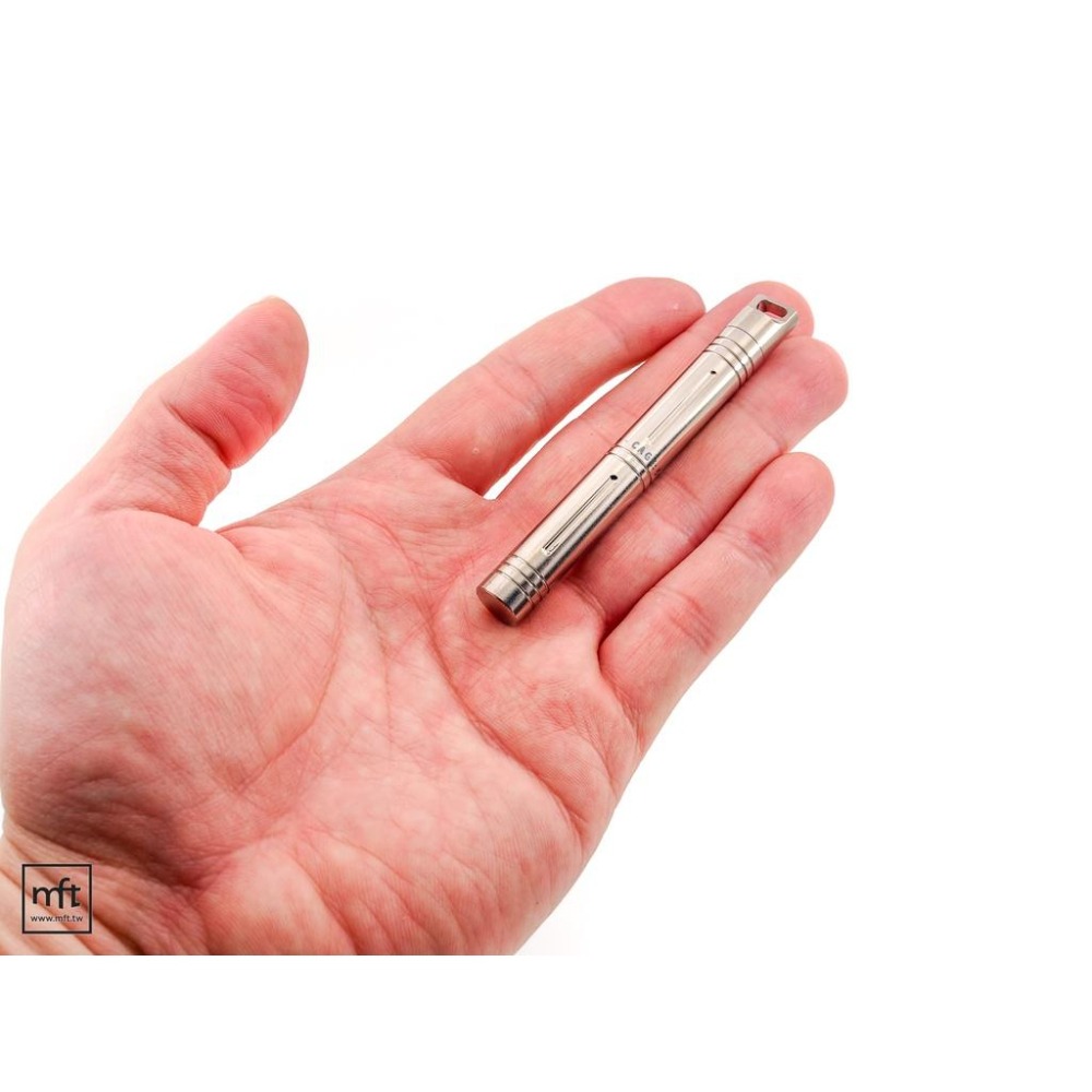 MFT 美國 Maratac Slim Pick Titanium Capsule 鈦 小圓筒儲物艙-細節圖9