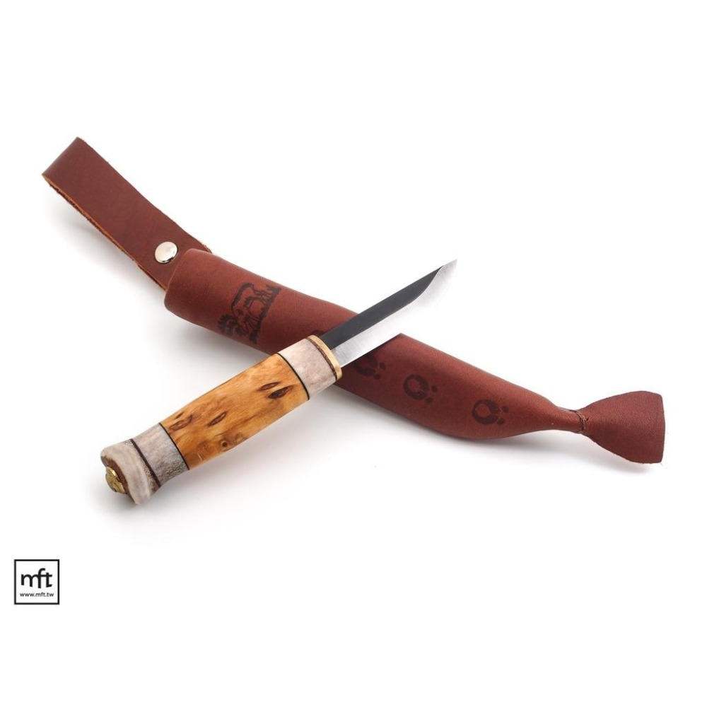 MFT 芬蘭 Wood Jewel Small Knife 60 小尺寸 北歐刀 碳鋼-細節圖3