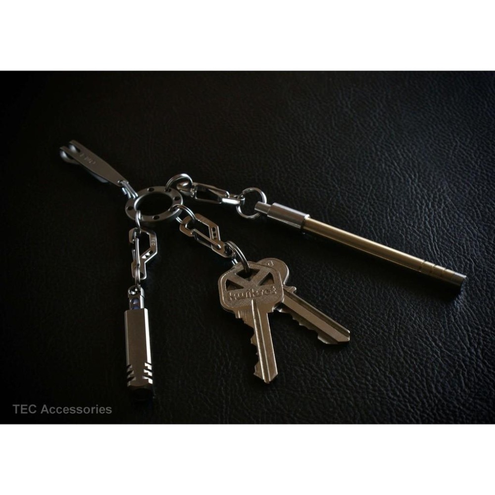 MFT 美國 TEC Accessories Python Clip 28mm 不鏽鋼 鑰匙圈 掛勾 掛扣 EDC-細節圖4