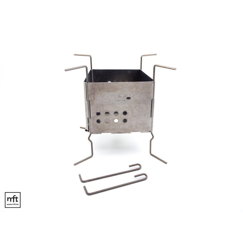 MFT 美國 Firebox Stainless G2 Nano Stove 3吋 不鏽鋼 摺疊柴火爐-細節圖2