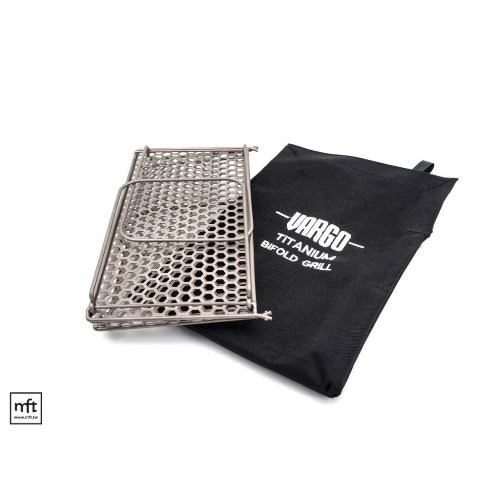 MFT 美國 Vargo Titanium Bifold Grill 純鈦 摺疊式烤盤網架-細節圖2