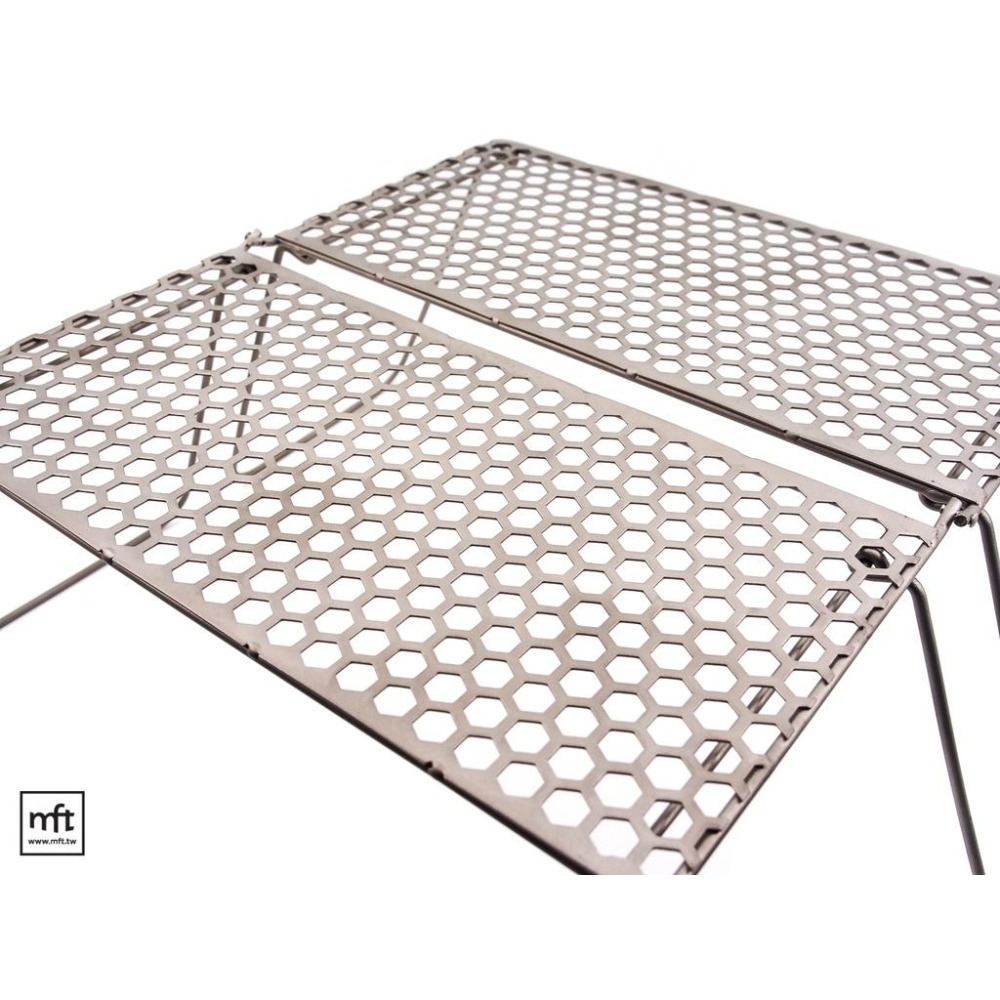 MFT 美國 Vargo Titanium Bifold Grill 純鈦 摺疊式烤盤網架-細節圖5