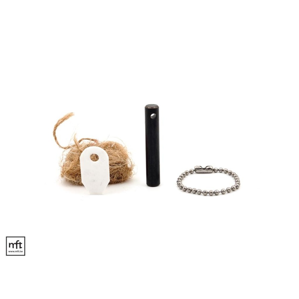 MFT 美國 Wazoo Fire Starter Keychain 打火棒與陶瓷刮片組-細節圖3