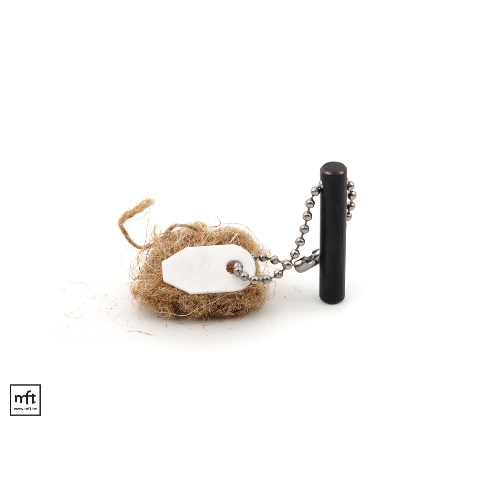 MFT 美國 Wazoo Fire Starter Keychain 打火棒與陶瓷刮片組-規格圖5