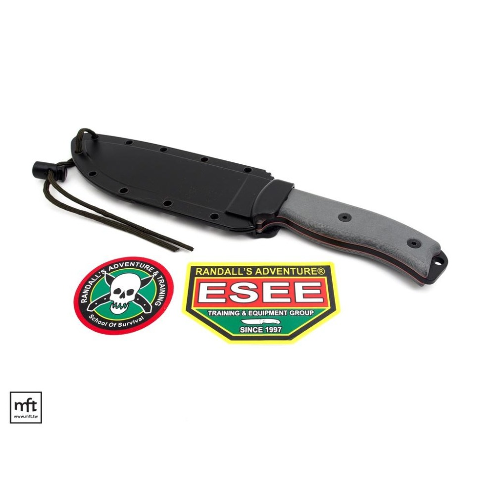 MFT 美國 ESEE Model 6 直刀 1095碳鋼 Micarta柄 Bushcraft-細節圖3