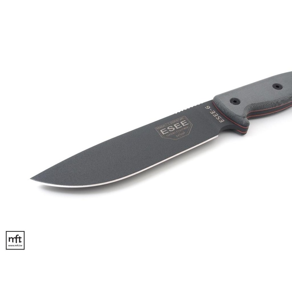 MFT 美國 ESEE Model 6 直刀 1095碳鋼 Micarta柄 Bushcraft-細節圖9