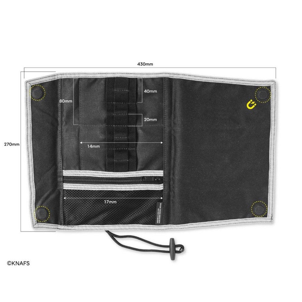 MFT 美國 KNAFS Tool Burrito 捲收式 刀具維護收納包-細節圖3