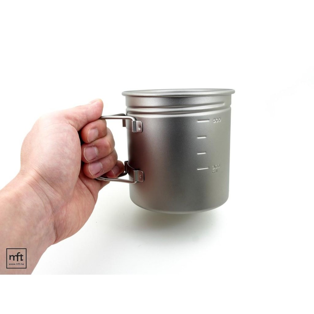 MFT 美國 Vargo Titanium BOT 700 旋蓋折柄鈦鍋 鈦水壺 鈦杯-細節圖7