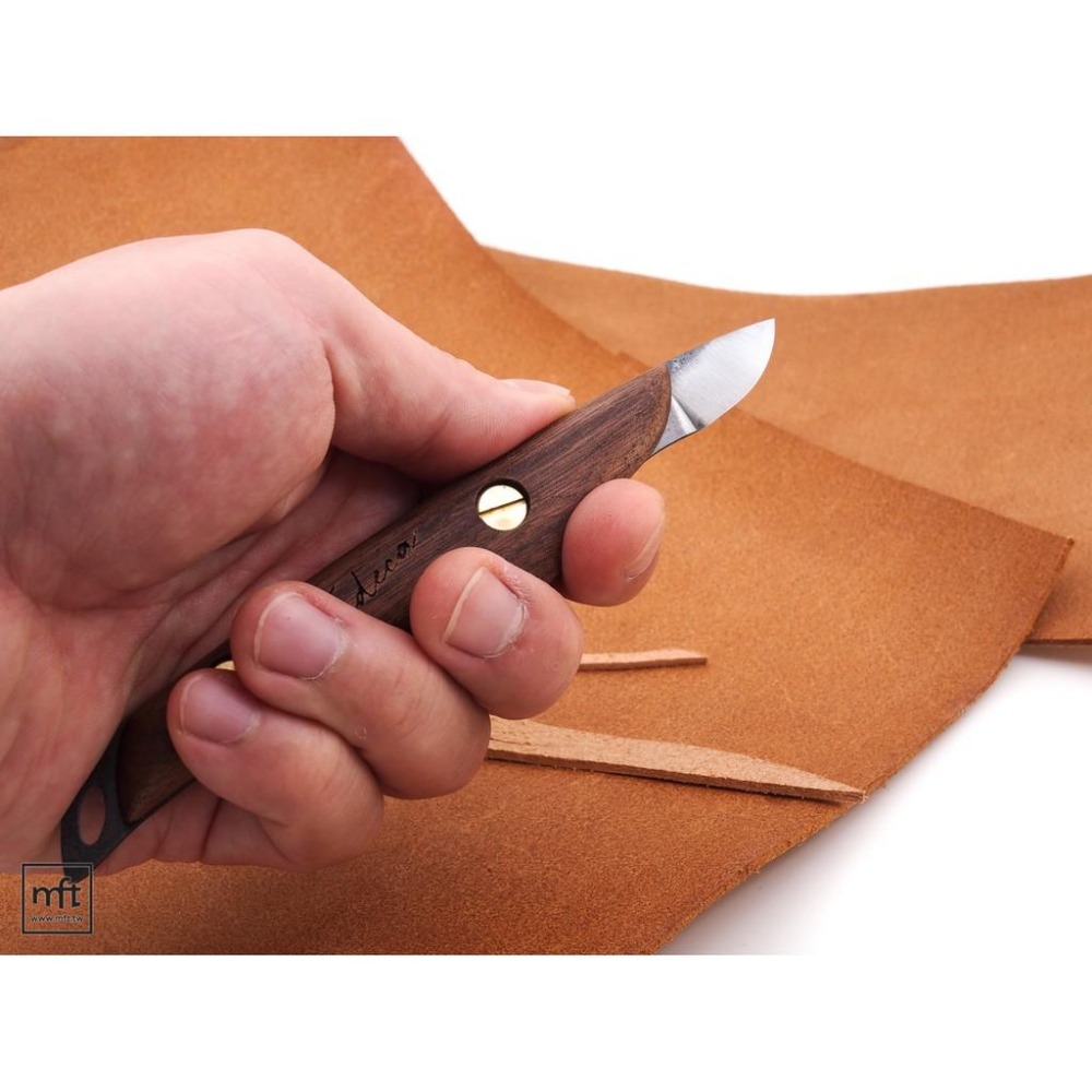 MFT 日本 FEDECA Leather Craft Knife 皮革工藝刀 裁皮刀 皮雕刀-細節圖8