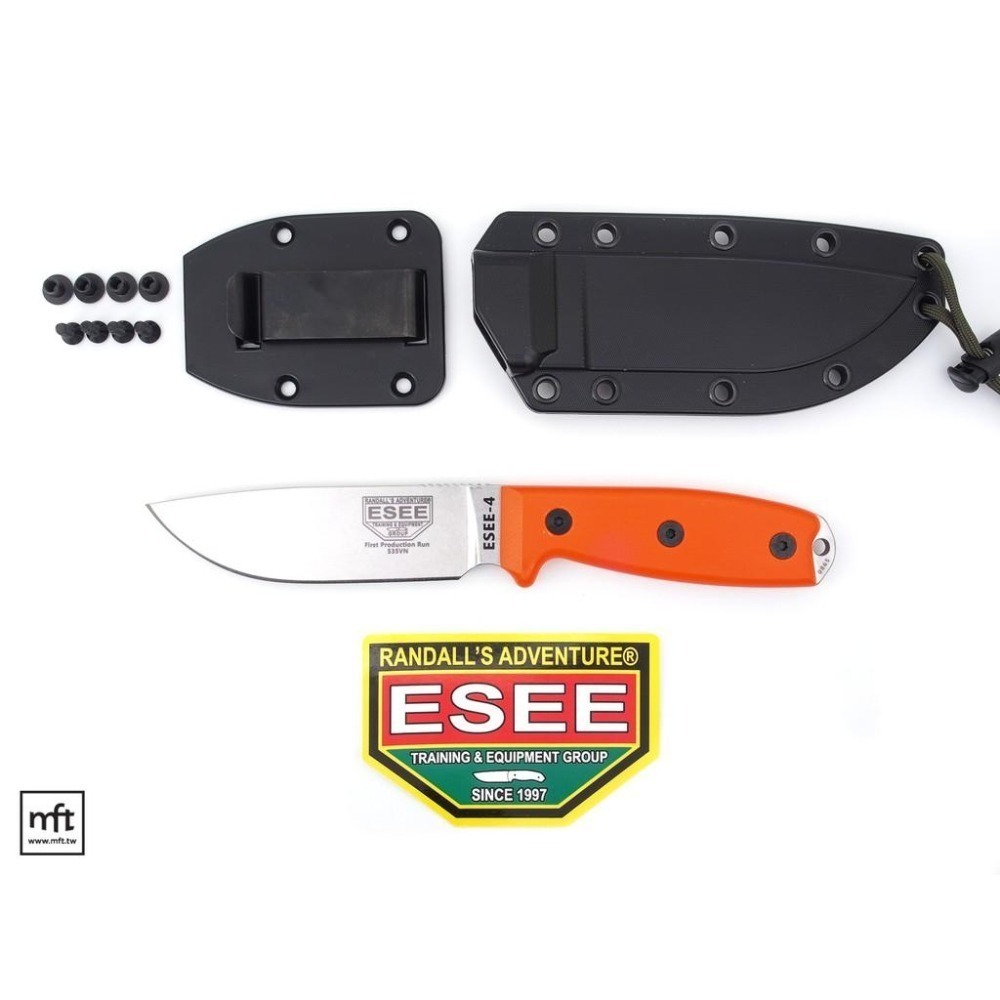 MFT 美國 ESEE Model 4 S35VN 不鏽鋼 直刀 Bushcraft-細節圖2