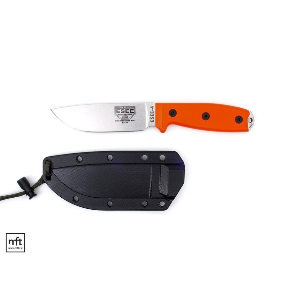 MFT 美國 ESEE Model 4 S35VN 不鏽鋼 直刀 Bushcraft-細節圖3