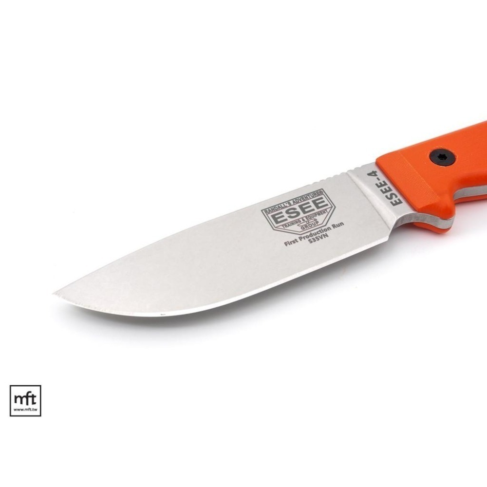 MFT 美國 ESEE Model 4 S35VN 不鏽鋼 直刀 Bushcraft-細節圖4