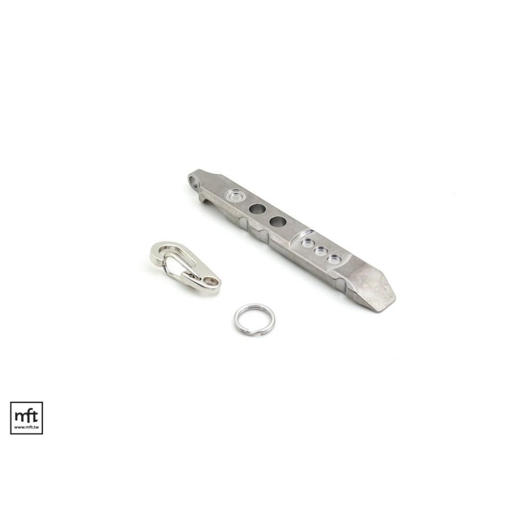 MFT 美國 TEC Accessories Ti-Pry KeyChain 鑰匙圈版 鈦合金 撬棒-細節圖2