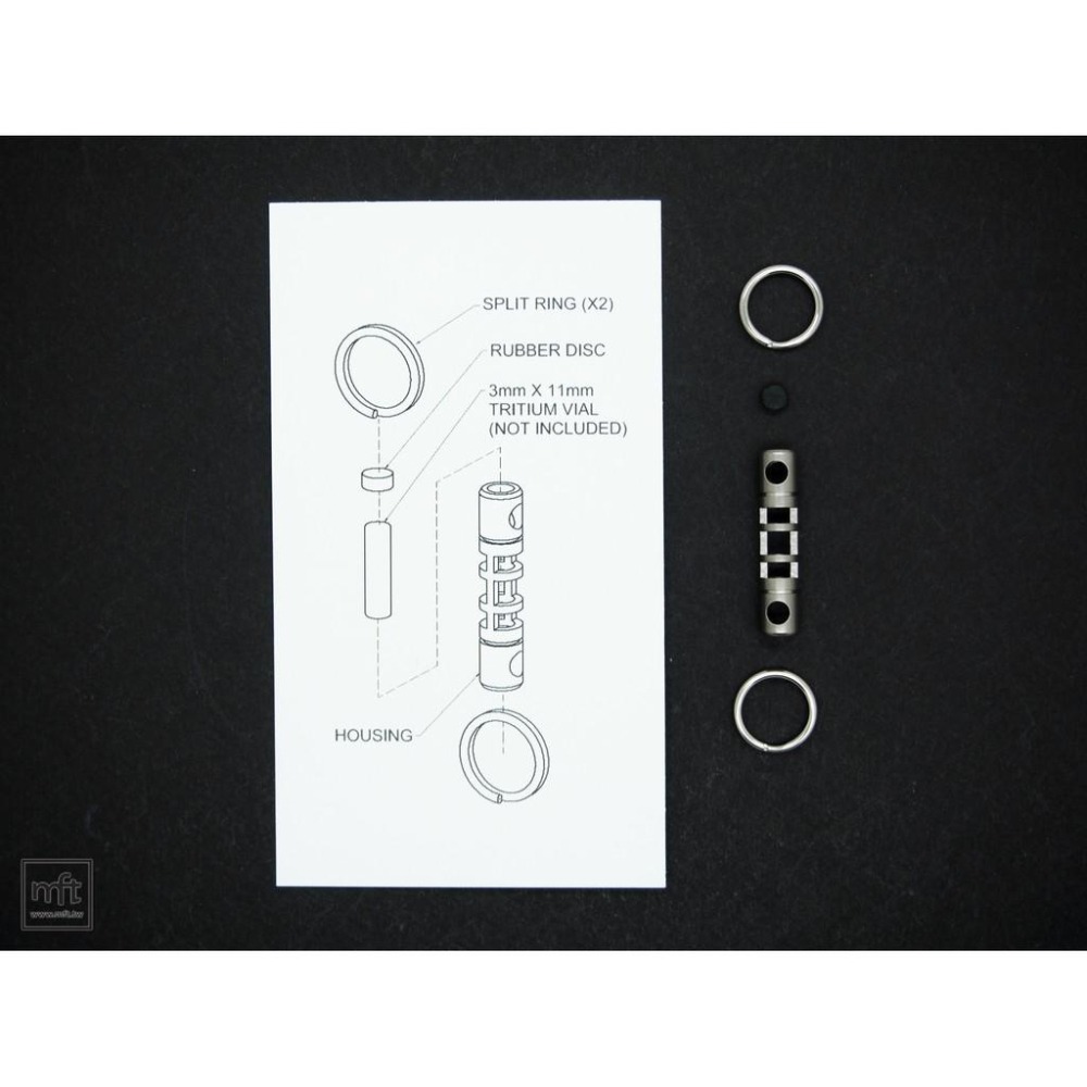 MFT 美國 TEC Accessories TEC-S311T Isotope Tandem Fob 氚管套件-細節圖5