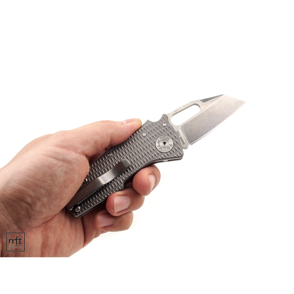 MFT 美國 Demko Knives Nano Shark Titanium 折刀 CPM 20CV 不鏽鋼-細節圖10