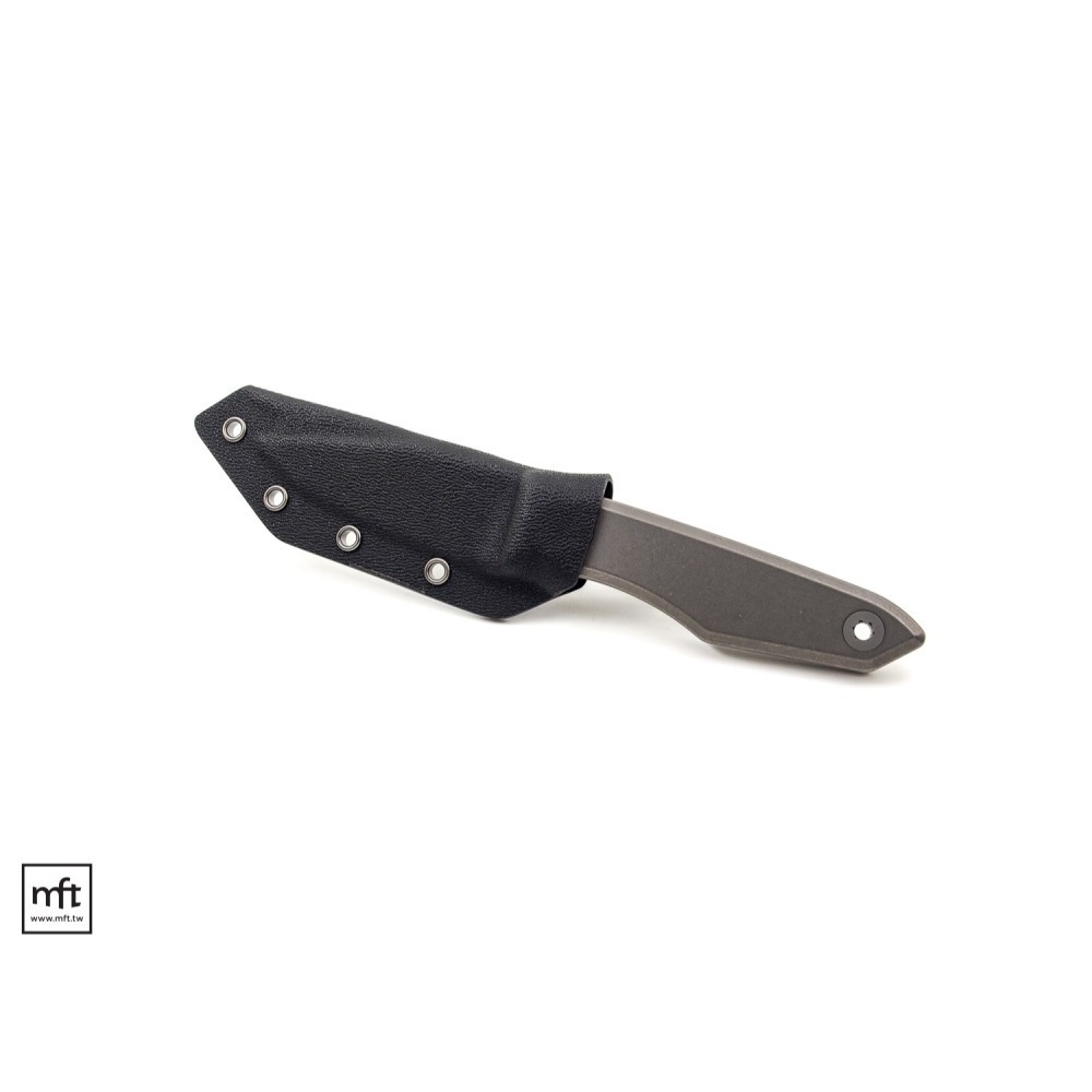 MFT 美國 BigiDesign Ti Lookout Fixed Blade 鈦柄 小直刀 M390不鏽鋼-細節圖2