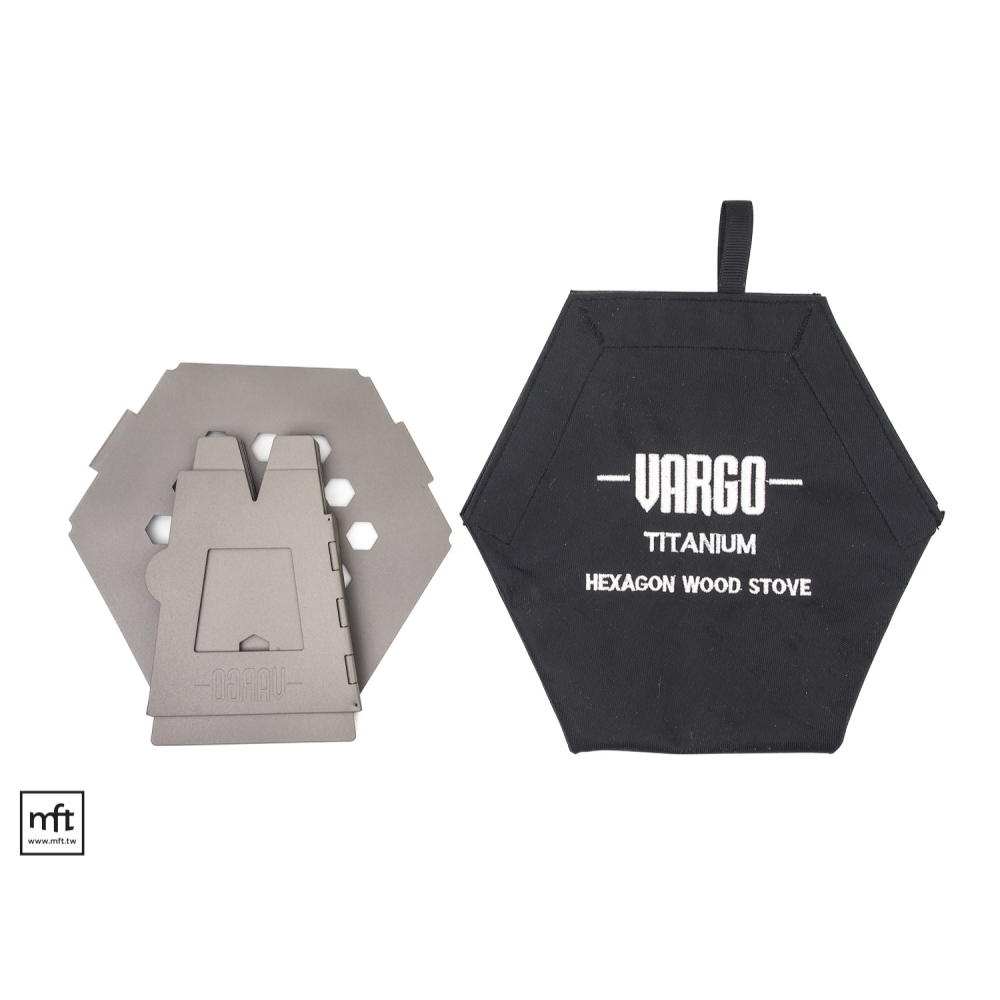 MFT 美國 Vargo Hexagon 2 Titanium Wood Stove 鈦合金 六角摺疊柴火爐 二代-細節圖2