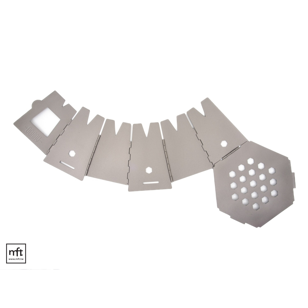 MFT 美國 Vargo Hexagon 2 Titanium Wood Stove 鈦合金 六角摺疊柴火爐 二代-細節圖7