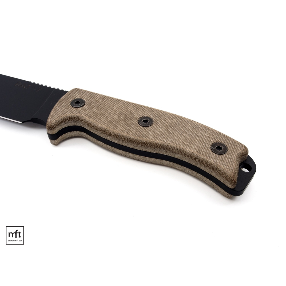 MFT 美國 Ontario RAT-7 碳鋼 直刀 1075 Bushcraft-細節圖3