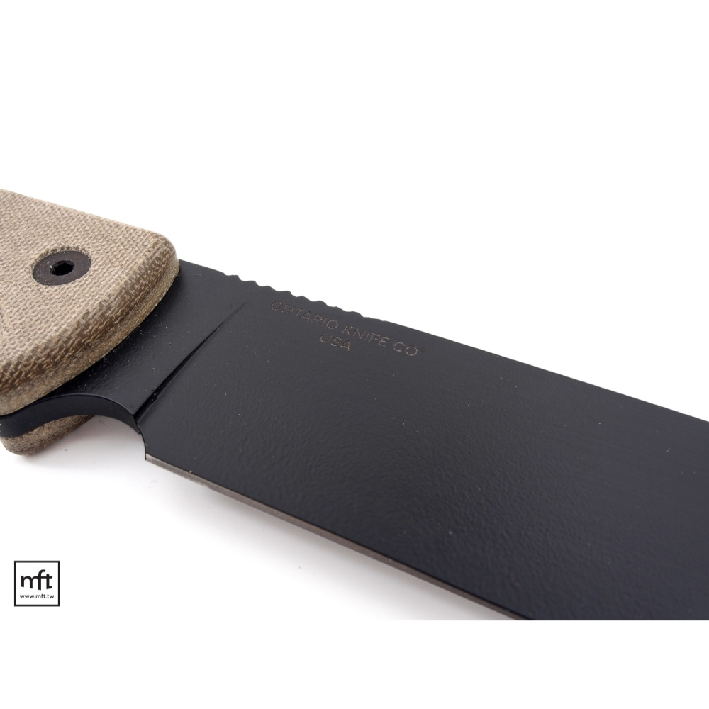 MFT 美國 Ontario RAT-7 碳鋼 直刀 1075 Bushcraft-細節圖8