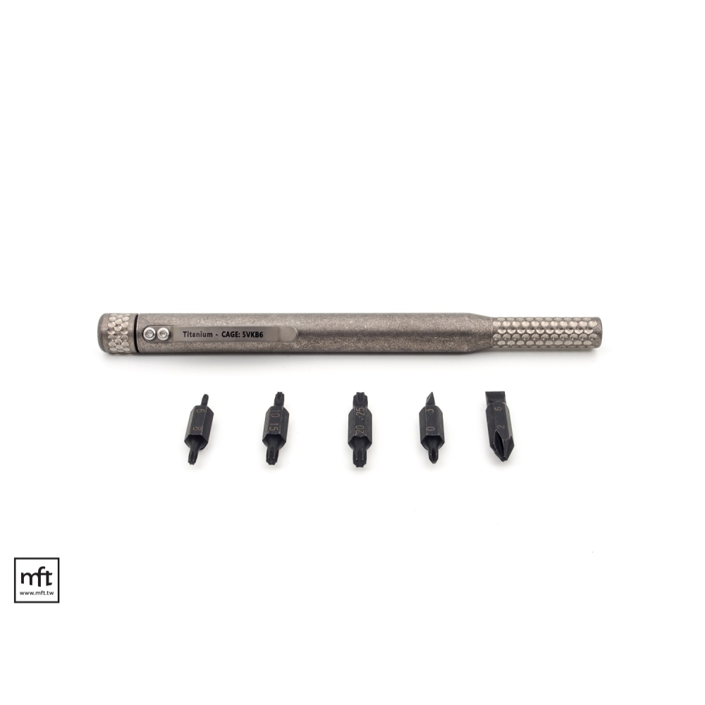 MFT 美國 Maratac Pen Driver Titanium XXL 筆型 鈦合金 雙頭 交換式起子組-細節圖2
