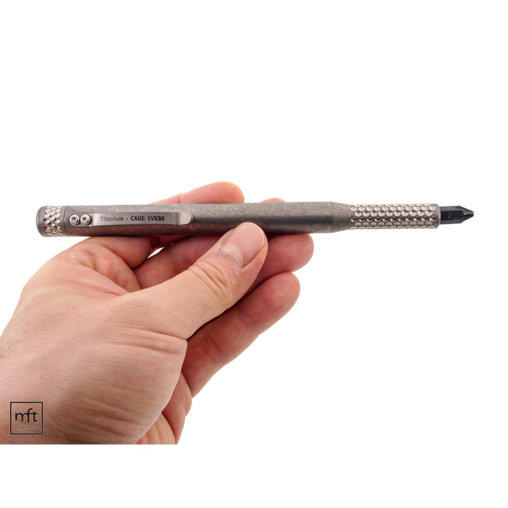 MFT 美國 Maratac Pen Driver Titanium XXL 筆型 鈦合金 雙頭 交換式起子組-細節圖3