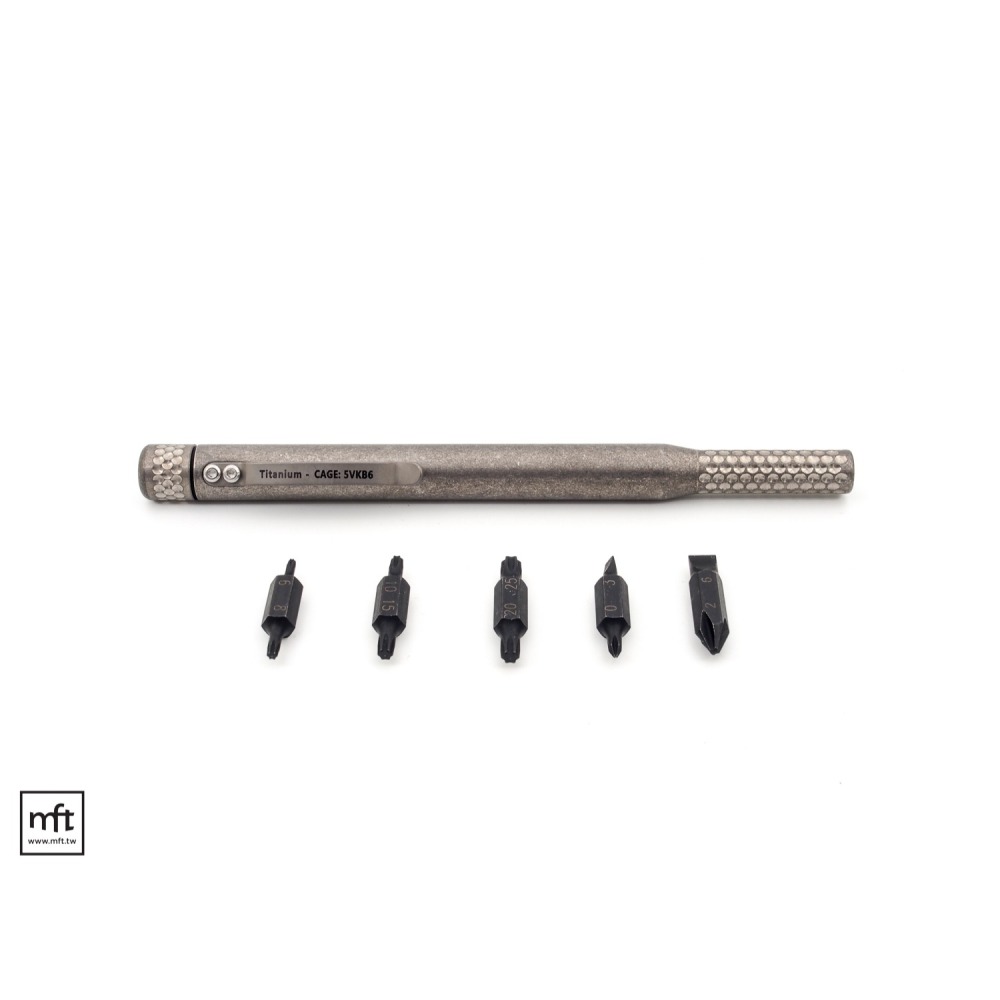 MFT 美國 Maratac Pen Driver Titanium XXL 筆型 鈦合金 雙頭 交換式起子組-細節圖2