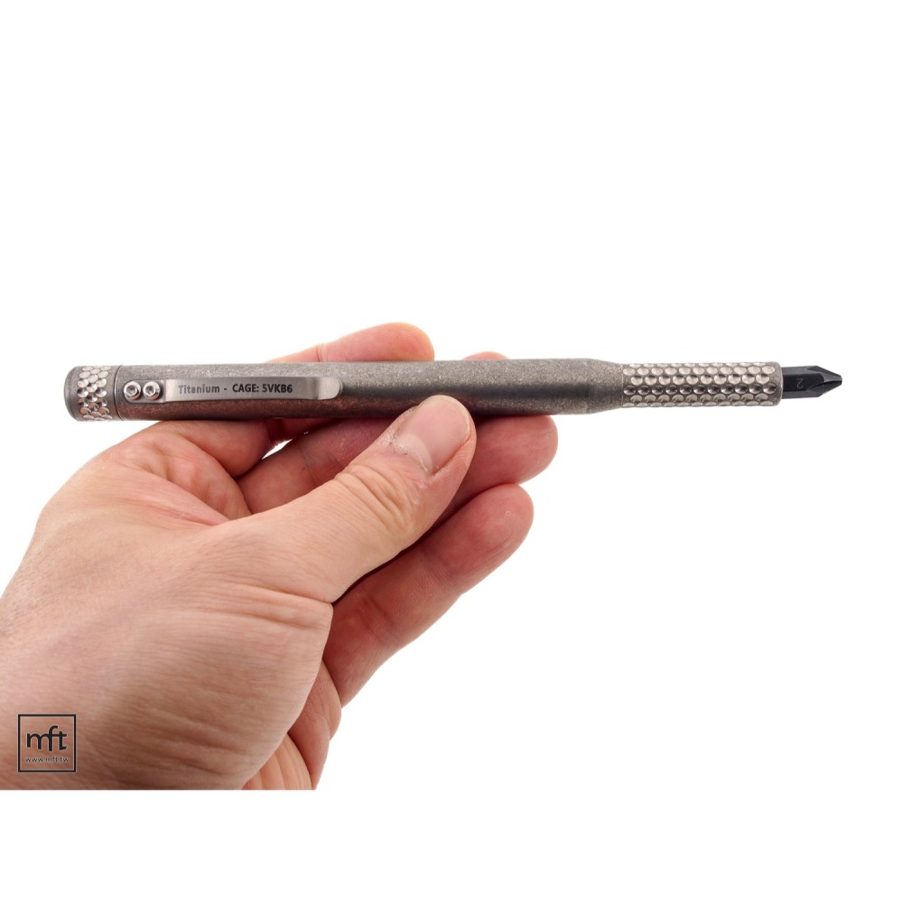 MFT 美國 Maratac Pen Driver Titanium XXL 筆型 鈦合金 雙頭 交換式起子組-細節圖3