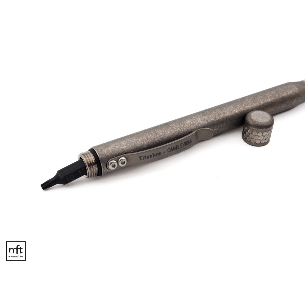 MFT 美國 Maratac Pen Driver Titanium XXL 筆型 鈦合金 雙頭 交換式起子組-細節圖7