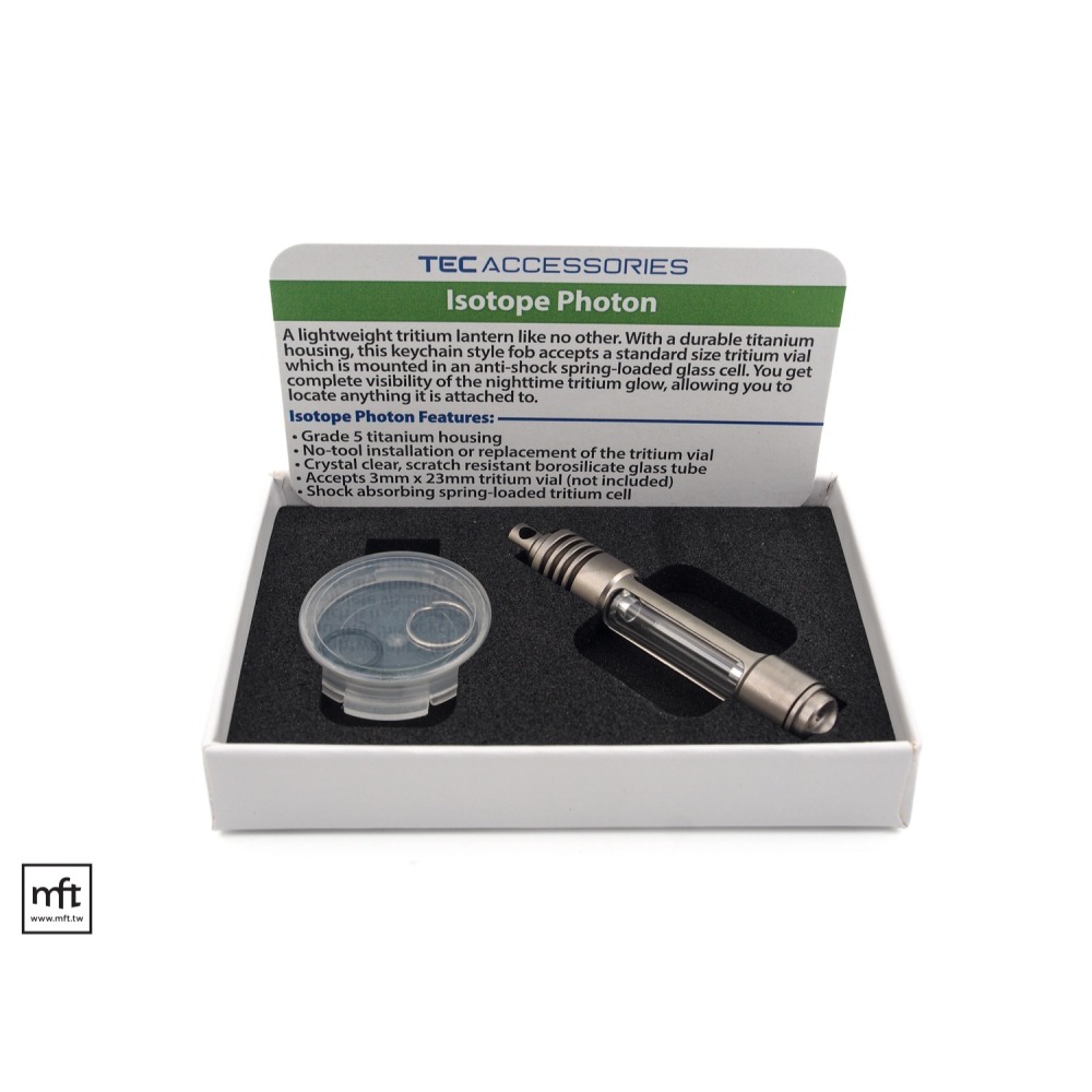 MFT 美國 TEC Accessories TEC-T323P Isotope Photon Fob 鈦 氚管套件-細節圖9