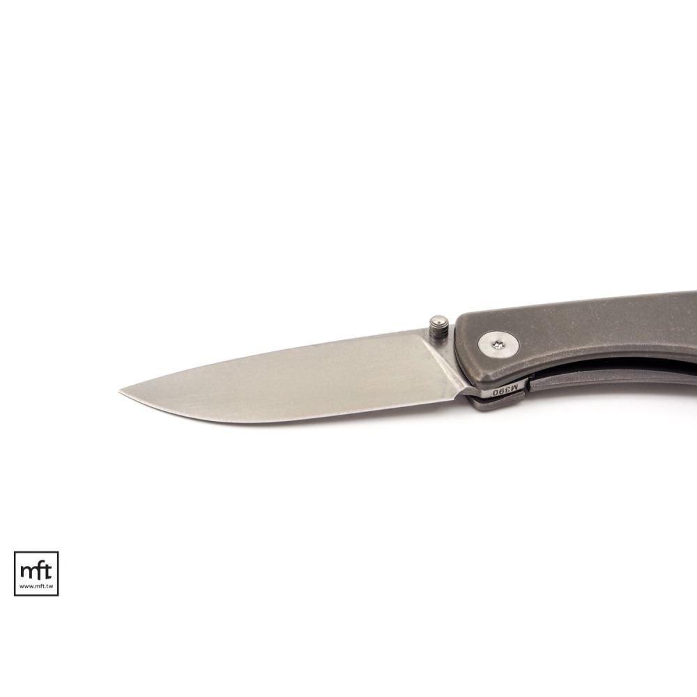 MFT 美國 BigiDesign Ti Overlook Pocket Knife 鈦柄 折刀 M390不鏽鋼-細節圖2