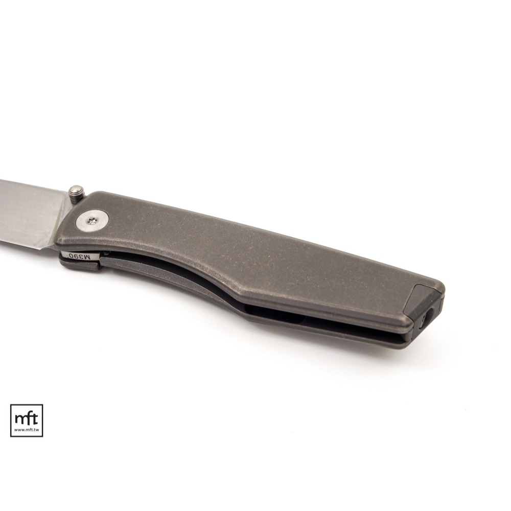 MFT 美國 BigiDesign Ti Overlook Pocket Knife 鈦柄 折刀 M390不鏽鋼-細節圖3