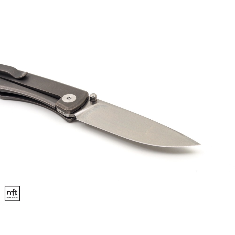 MFT 美國 BigiDesign Ti Overlook Pocket Knife 鈦柄 折刀 M390不鏽鋼-細節圖5
