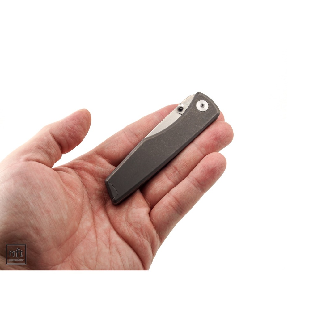 MFT 美國 BigiDesign Ti Overlook Pocket Knife 鈦柄 折刀 M390不鏽鋼-細節圖9