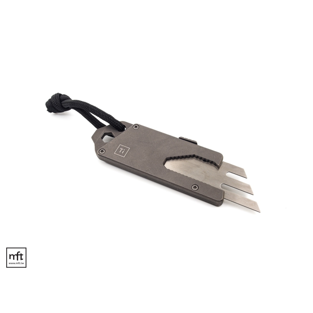 MFT 美國 BigiDesign Titanium Pocket Tool Slide 鈦 滑軌多用途工具 EDC-細節圖3