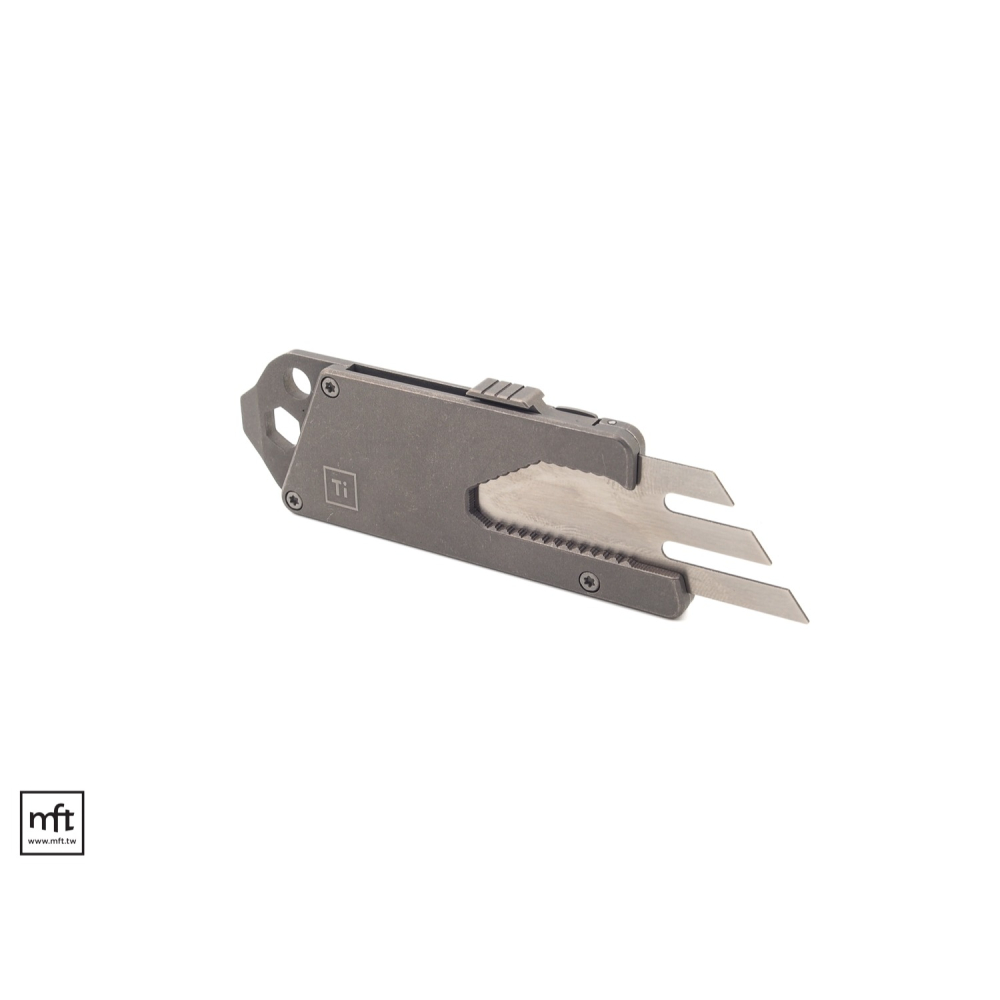 MFT 美國 BigiDesign Titanium Pocket Tool Slide 鈦 滑軌多用途工具 EDC-細節圖4